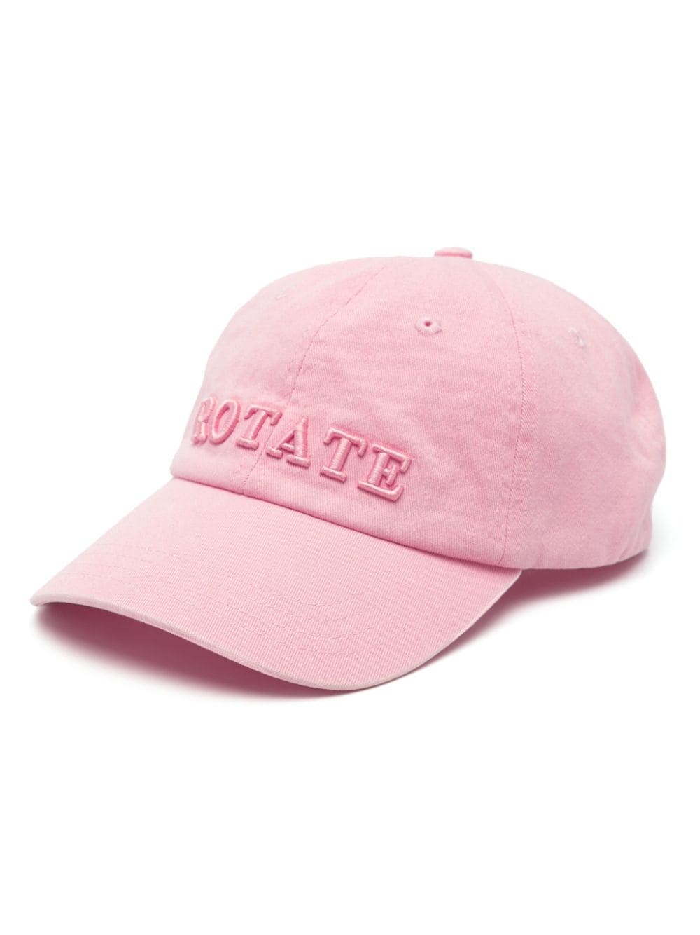 ROTATE BIRGER CHRISTENSEN logo-embroidered canvas cap - Pink von ROTATE BIRGER CHRISTENSEN