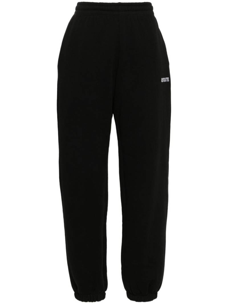 ROTATE BIRGER CHRISTENSEN logo-embroidered track pants - Black von ROTATE BIRGER CHRISTENSEN