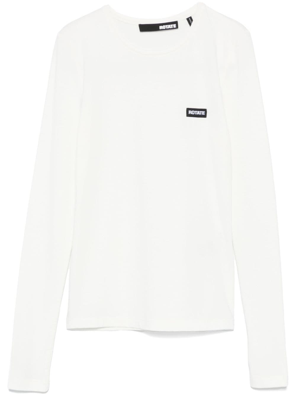 ROTATE BIRGER CHRISTENSEN long sleeve T-shirt - White von ROTATE BIRGER CHRISTENSEN