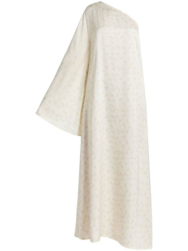 ROTATE BIRGER CHRISTENSEN printed one-shoulder maxi dress - Neutrals von ROTATE BIRGER CHRISTENSEN