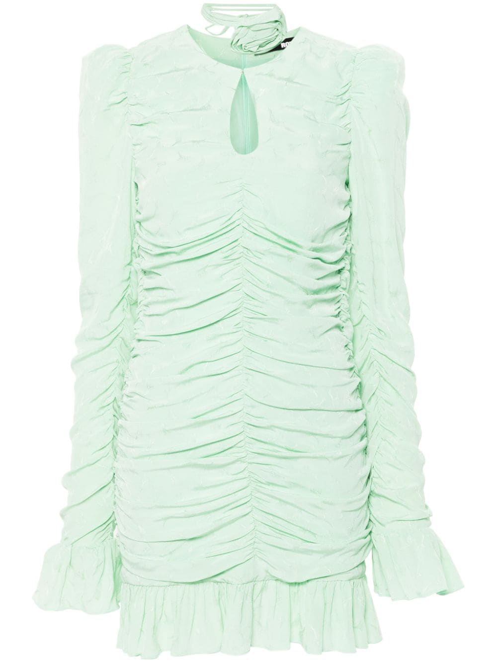 ROTATE BIRGER CHRISTENSEN rose-belt mini dress - Green von ROTATE BIRGER CHRISTENSEN