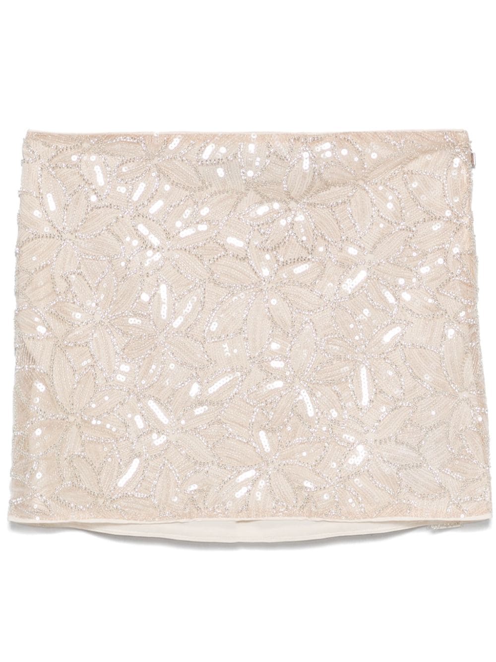 ROTATE BIRGER CHRISTENSEN sequin embellished mini skirt - Neutrals von ROTATE BIRGER CHRISTENSEN