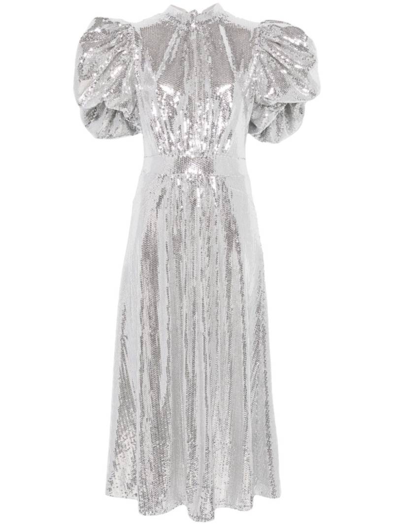 ROTATE BIRGER CHRISTENSEN sequined maxi dress - Silver von ROTATE BIRGER CHRISTENSEN