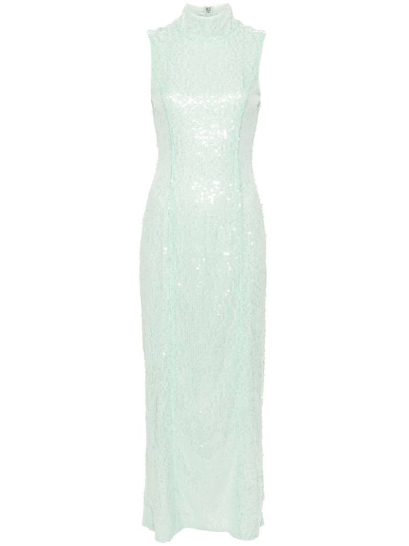 ROTATE BIRGER CHRISTENSEN sequinned mesh dress - Green von ROTATE BIRGER CHRISTENSEN