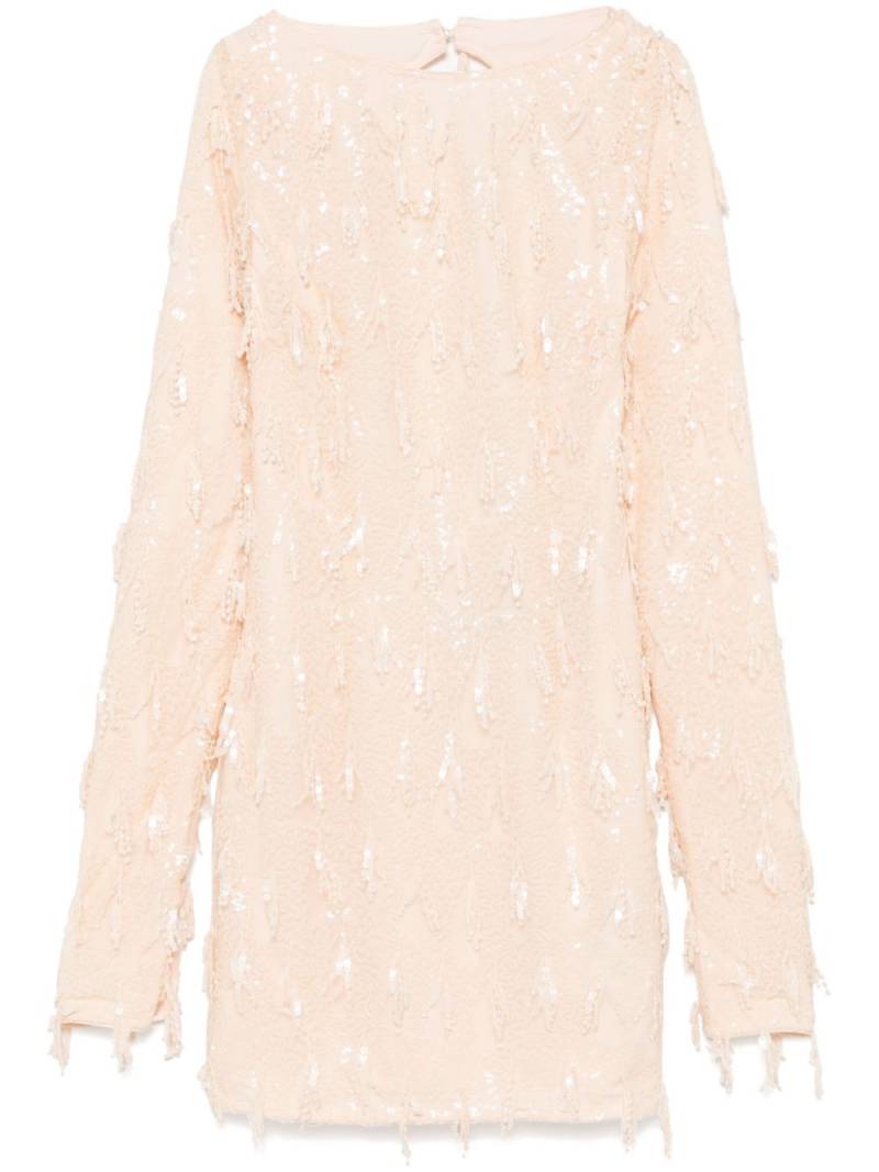 ROTATE BIRGER CHRISTENSEN sequinned mini dress - Neutrals von ROTATE BIRGER CHRISTENSEN