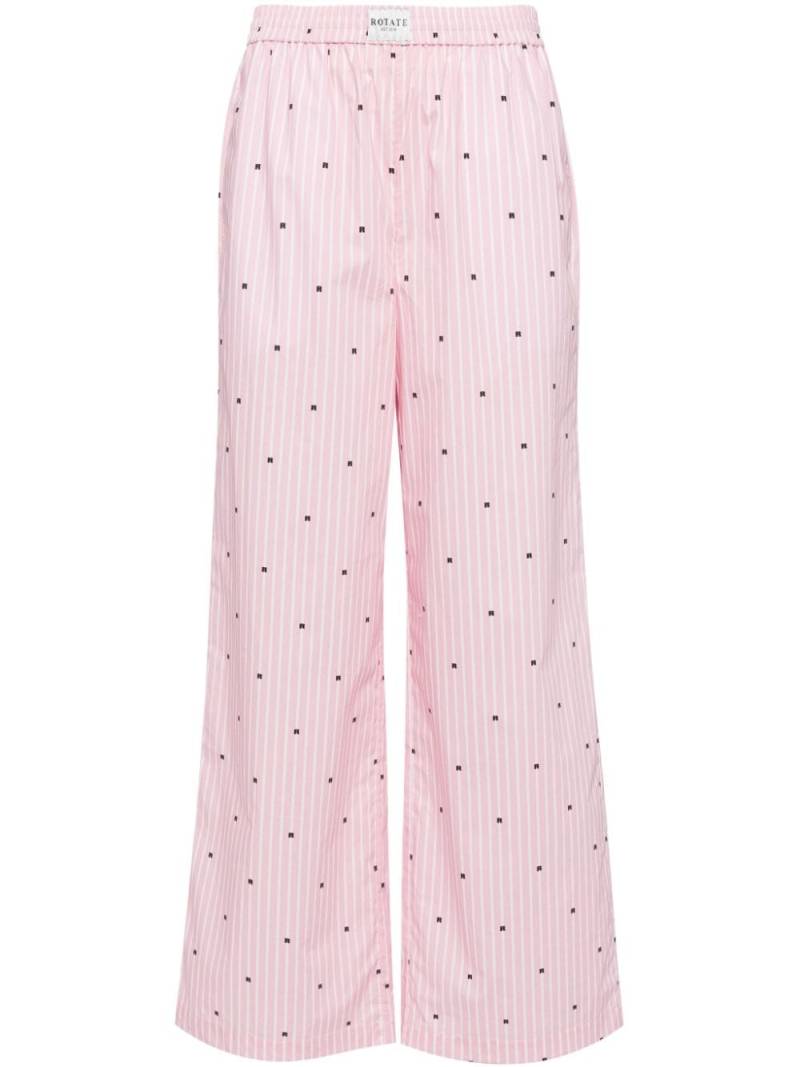 ROTATE BIRGER CHRISTENSEN high-waisted trousers - Pink von ROTATE BIRGER CHRISTENSEN