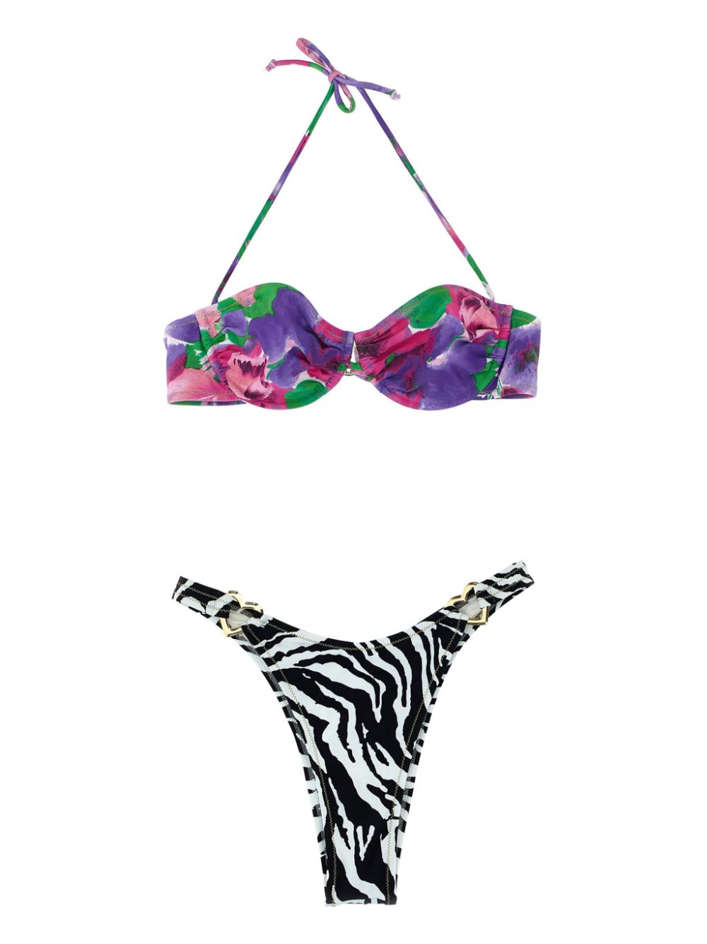 ROTATE BIRGER CHRISTENSEN x Reina Olga Soft Detailed bikini - Purple von ROTATE BIRGER CHRISTENSEN