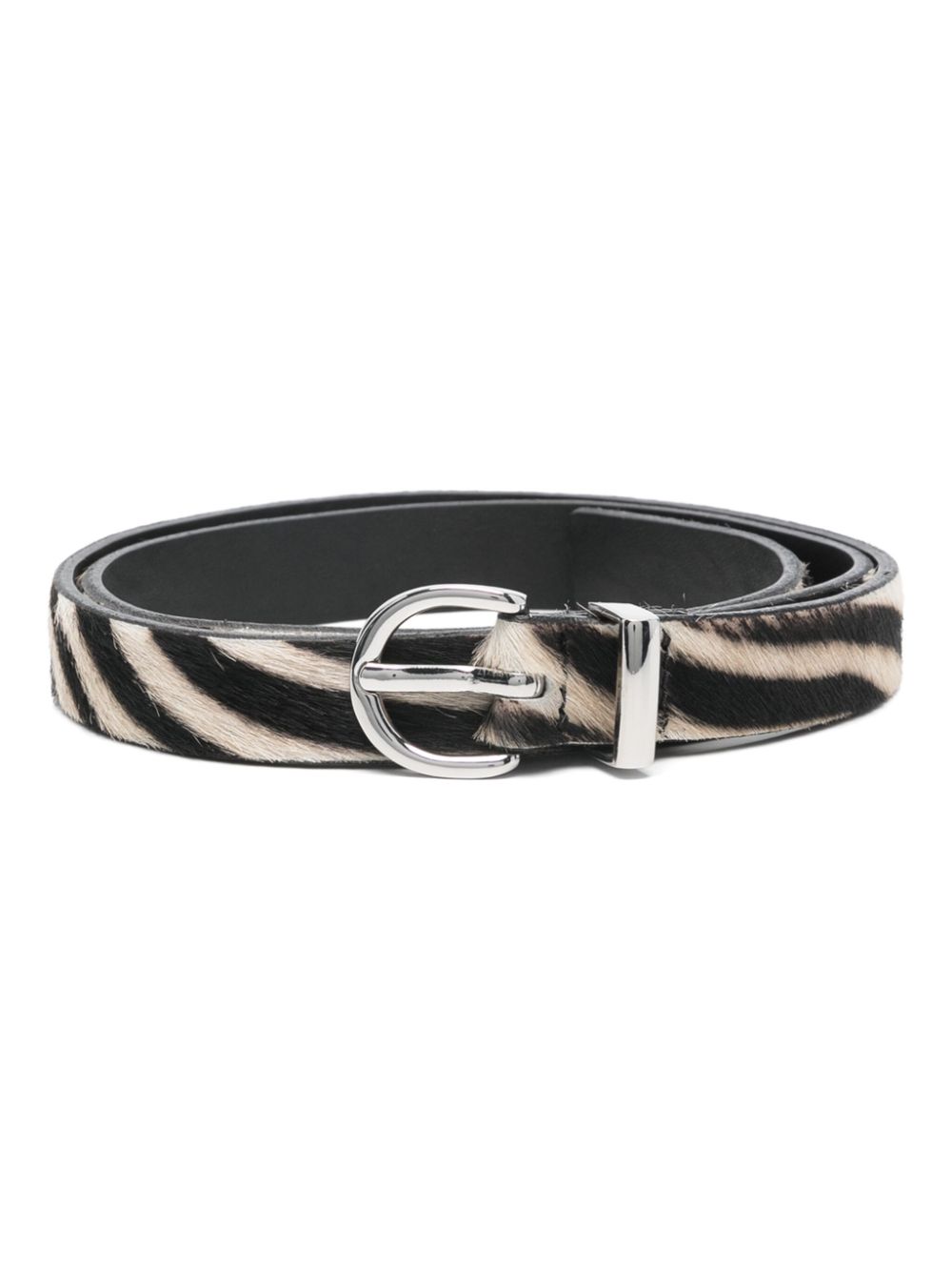 ROTATE BIRGER CHRISTENSEN zebra-print belt - Black von ROTATE BIRGER CHRISTENSEN