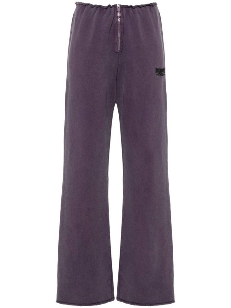 ROTATE BIRGER CHRISTENSEN Enzime organic cotton track pants - Purple von ROTATE BIRGER CHRISTENSEN