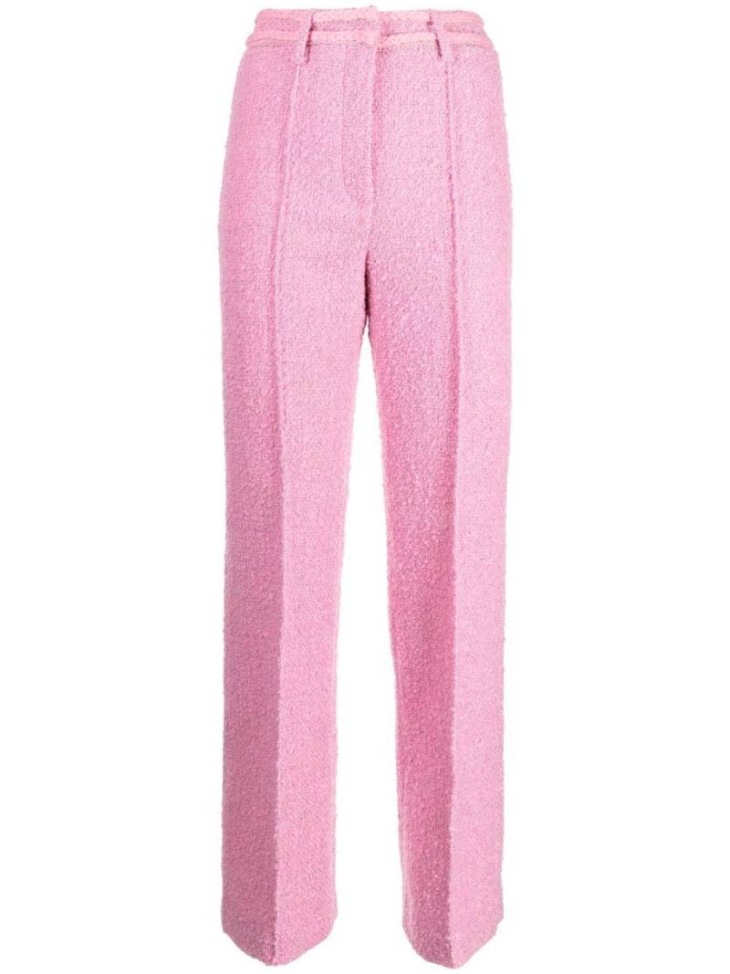 ROTATE BIRGER CHRISTENSEN braid-detail tailored trousers - Pink von ROTATE BIRGER CHRISTENSEN