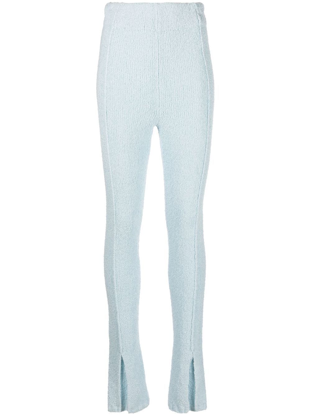 ROTATE BIRGER CHRISTENSEN flared-cuff knitted trousers - Blue von ROTATE BIRGER CHRISTENSEN