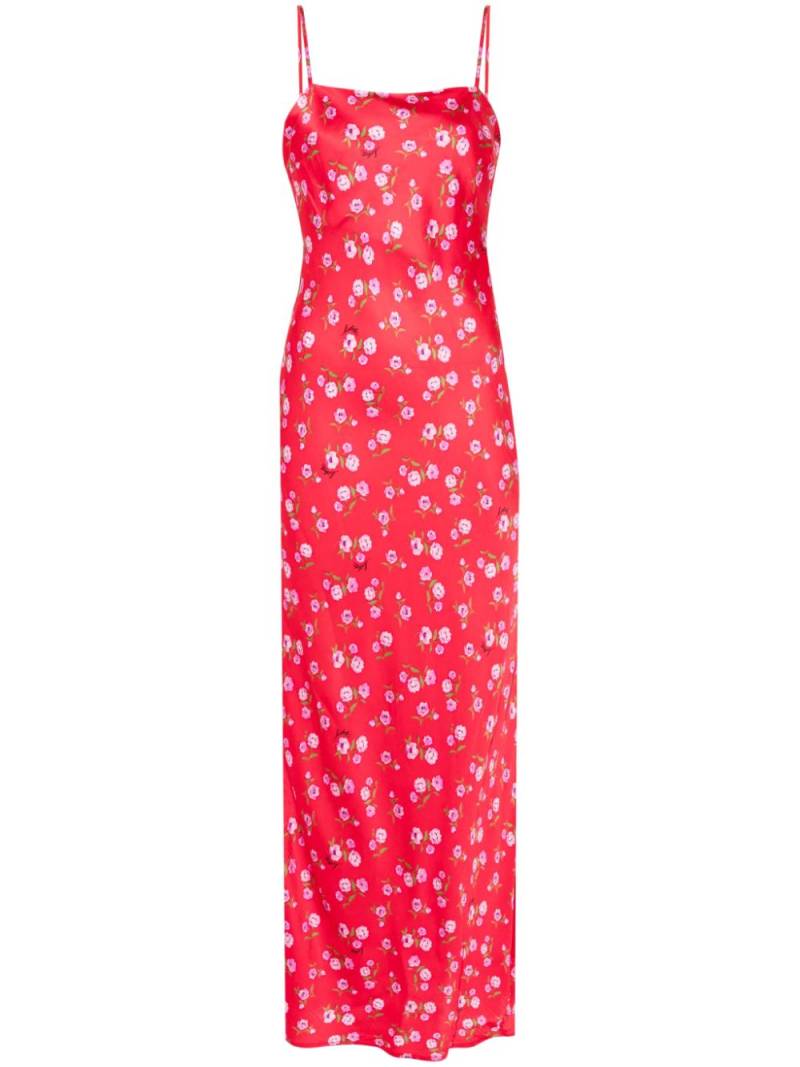 ROTATE BIRGER CHRISTENSEN floral-print dress - Red von ROTATE BIRGER CHRISTENSEN