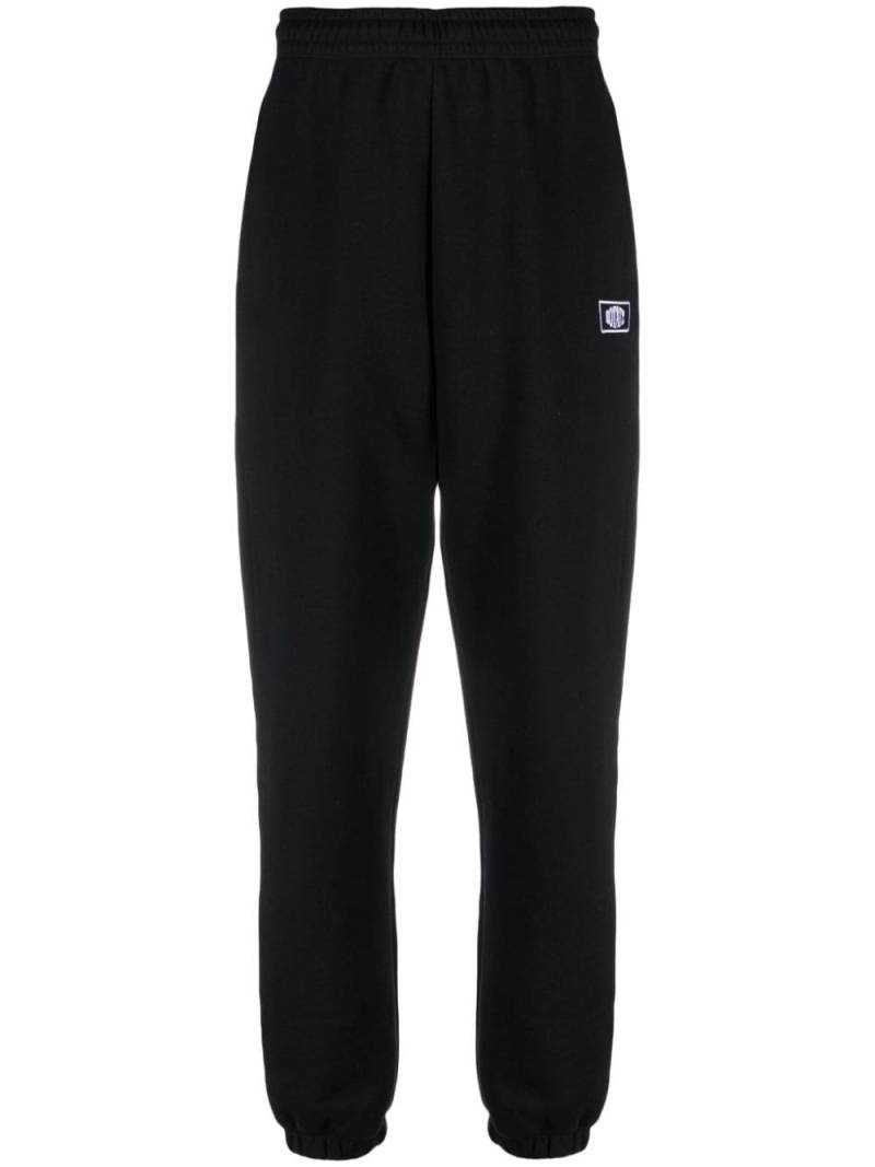 ROTATE BIRGER CHRISTENSEN logo-embroidered organic cotton track pants - Black von ROTATE BIRGER CHRISTENSEN