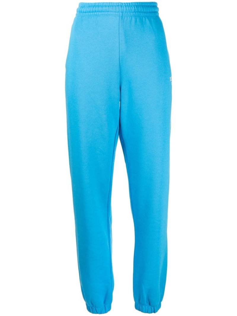 ROTATE BIRGER CHRISTENSEN logo-print tapered sweatpants - Blue von ROTATE BIRGER CHRISTENSEN