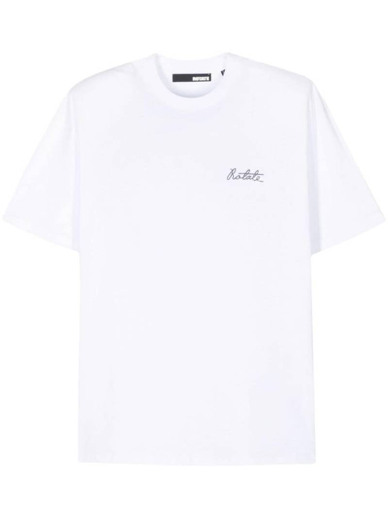 ROTATE BIRGER CHRISTENSEN organic cotton T-shirt - White von ROTATE BIRGER CHRISTENSEN