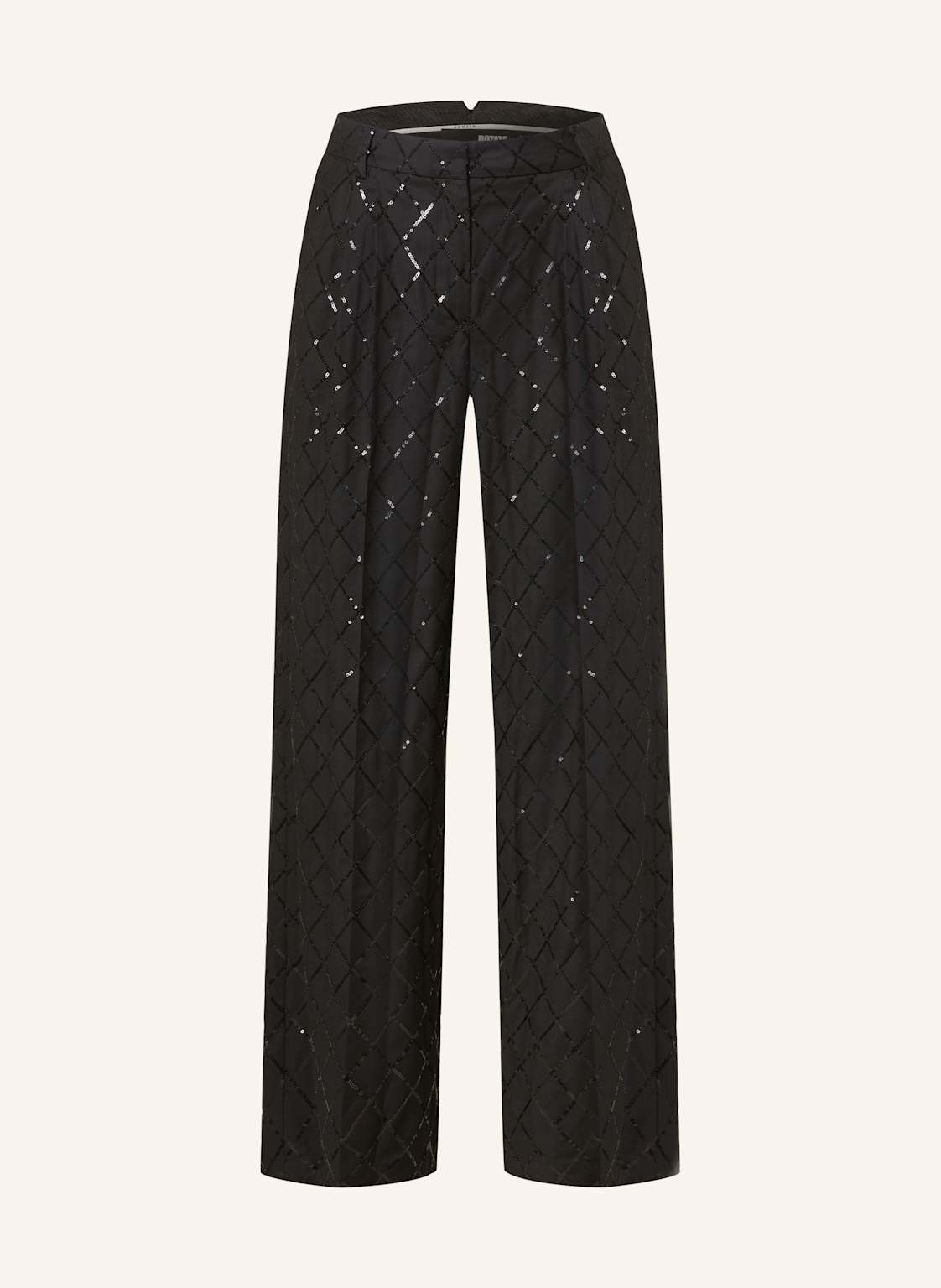 Rotate Marlenehose Mit Pailletten schwarz Rotate Marlenehose Mit Pailletten schwarz von ROTATE