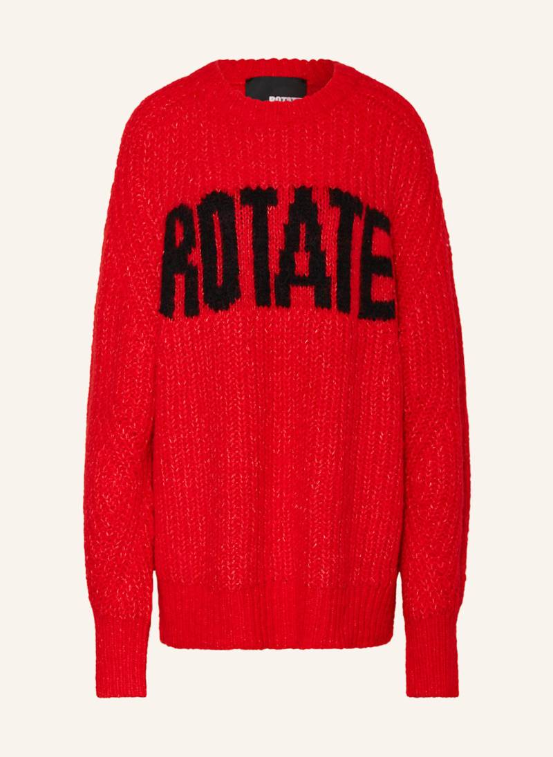 Rotate Oversized-Pullover rot von ROTATE