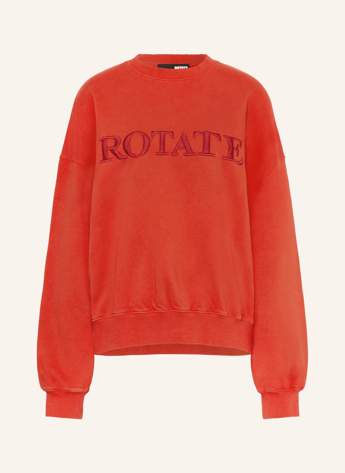 Rotate Sweatshirt rot von ROTATE