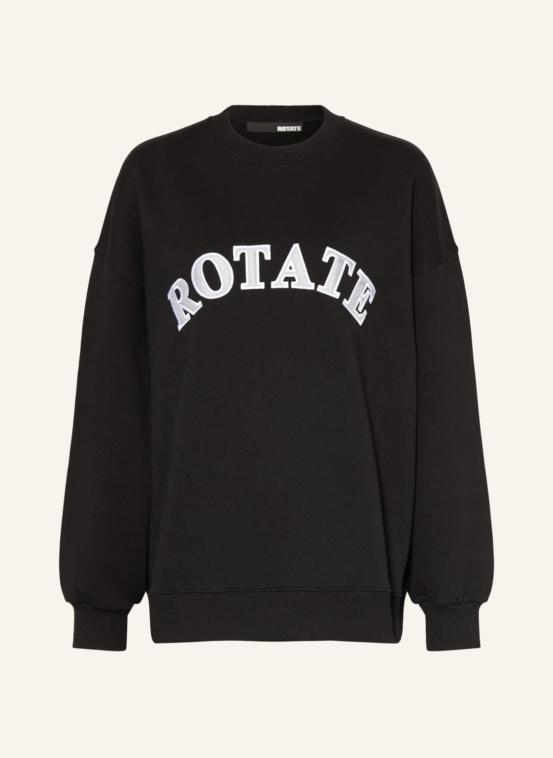 Rotate Sweatshirt schwarz von ROTATE