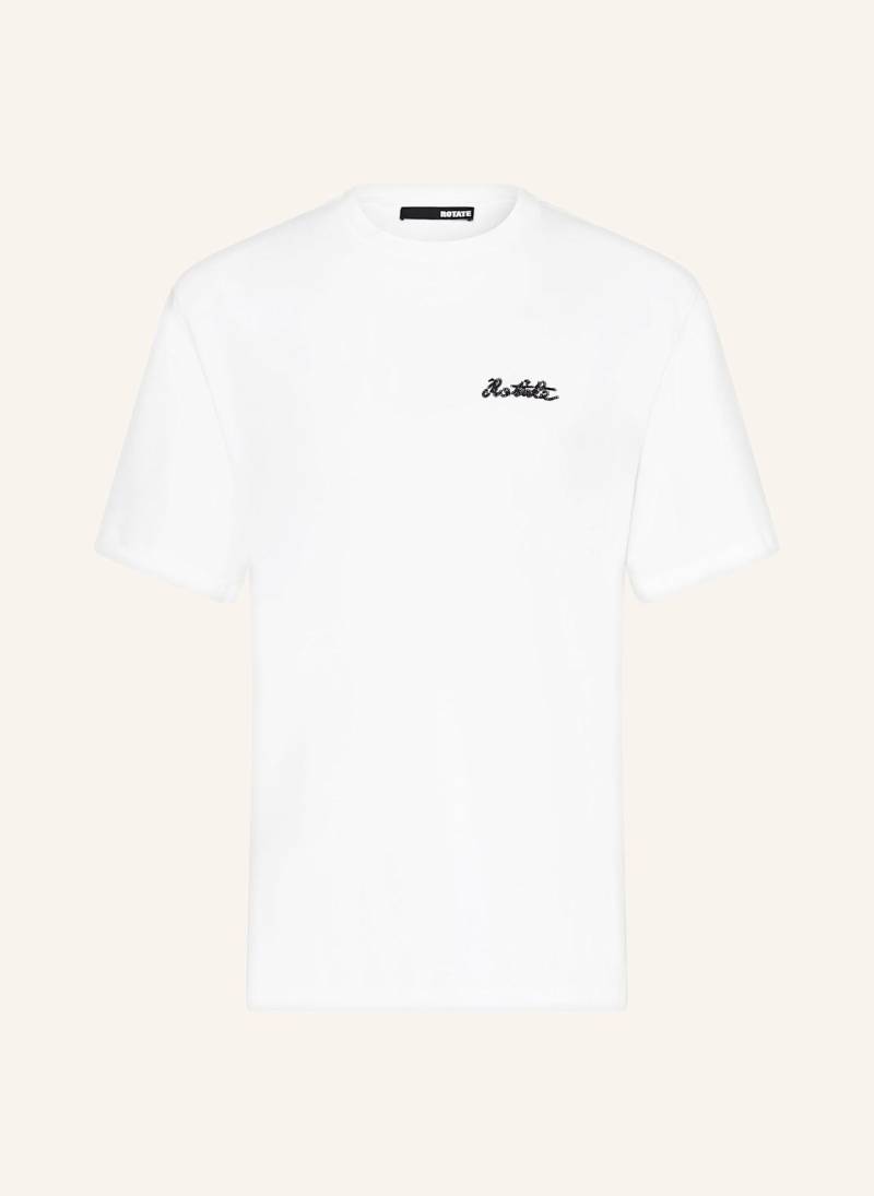 Rotate T-Shirt weiss von ROTATE