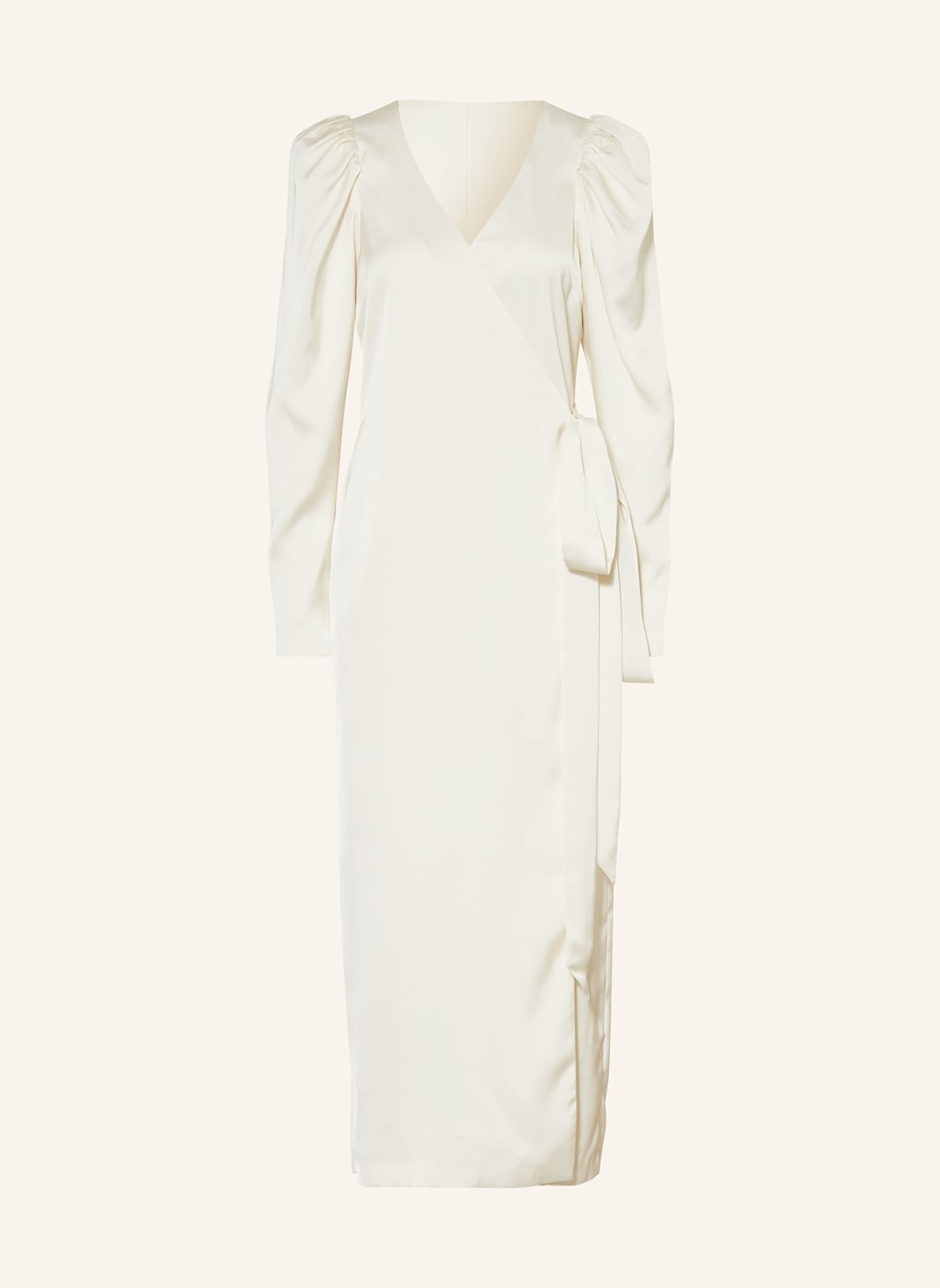 Rotate Wickelkleid Aus Satin weiss Rotate Wickelkleid Aus Satin weiss von ROTATE