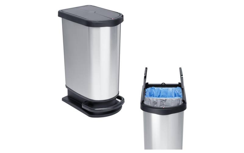 ROTHO Mülleimer »Rotho Paso Duo 50 l«, 2 Behälter von ROTHO