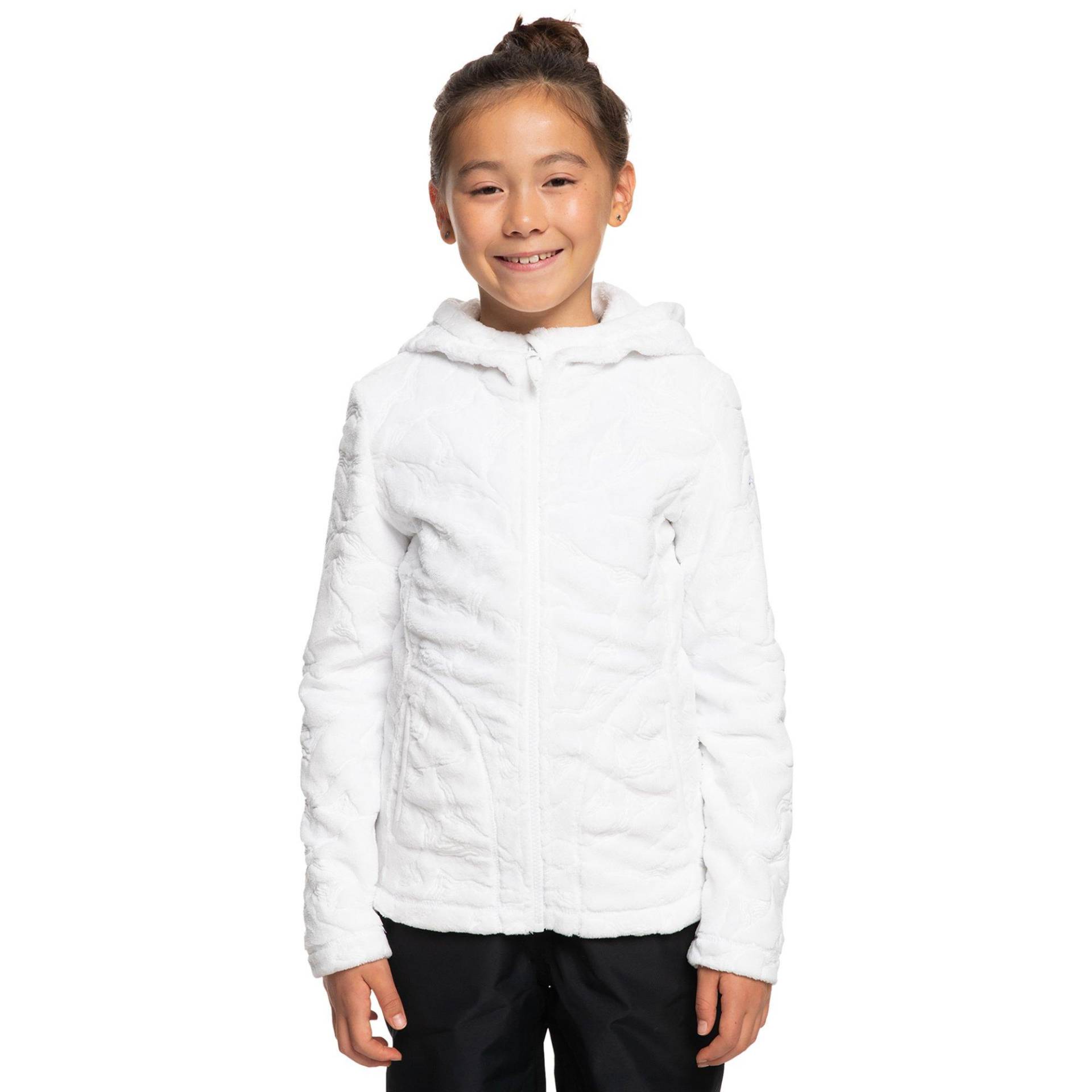 Fleecejacke Ohne Kapuze Unisex Weiss L von ROXY