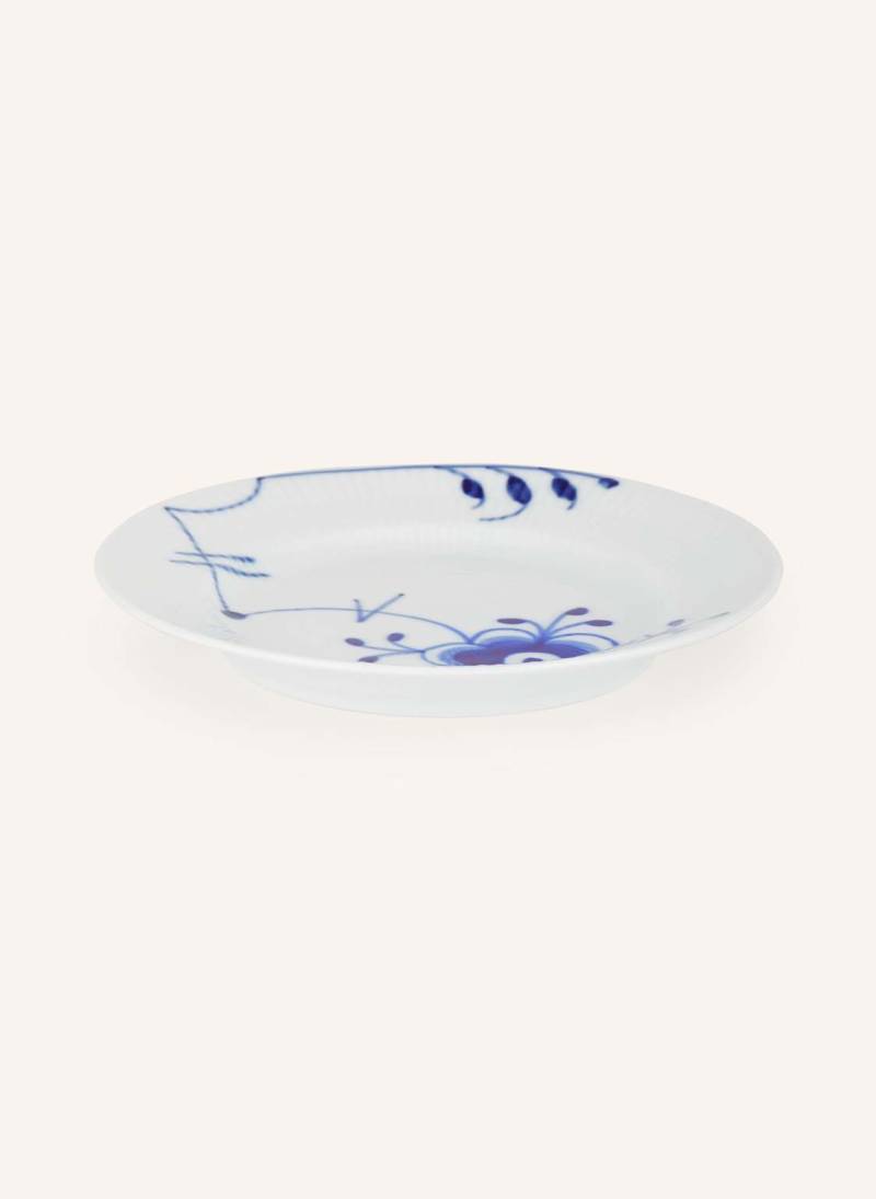 Royal Copenhagen Dessertteller Blue Fluted Mega weiss von ROYAL COPENHAGEN