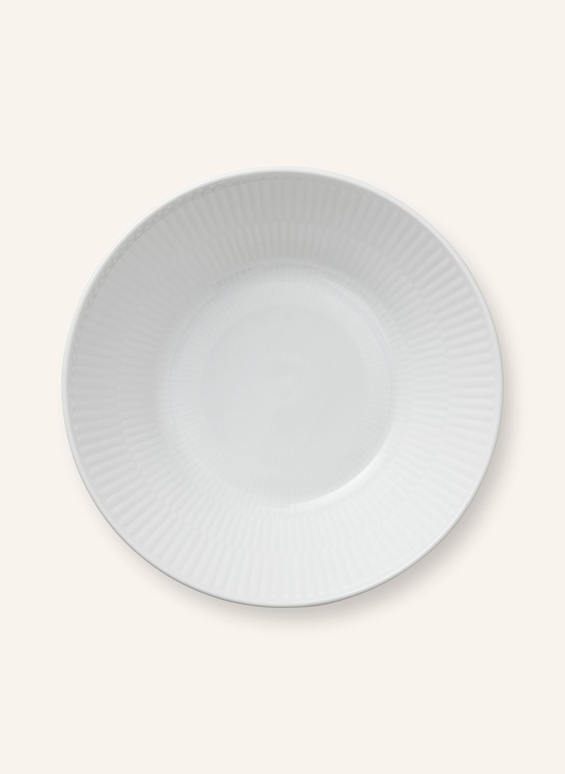 Royal Copenhagen Schale White Fluted weiss von ROYAL COPENHAGEN