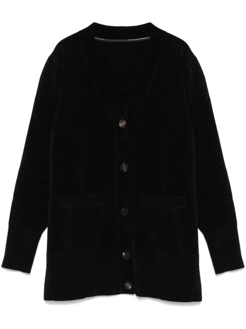 RRD chenille cardigan - Black von RRD