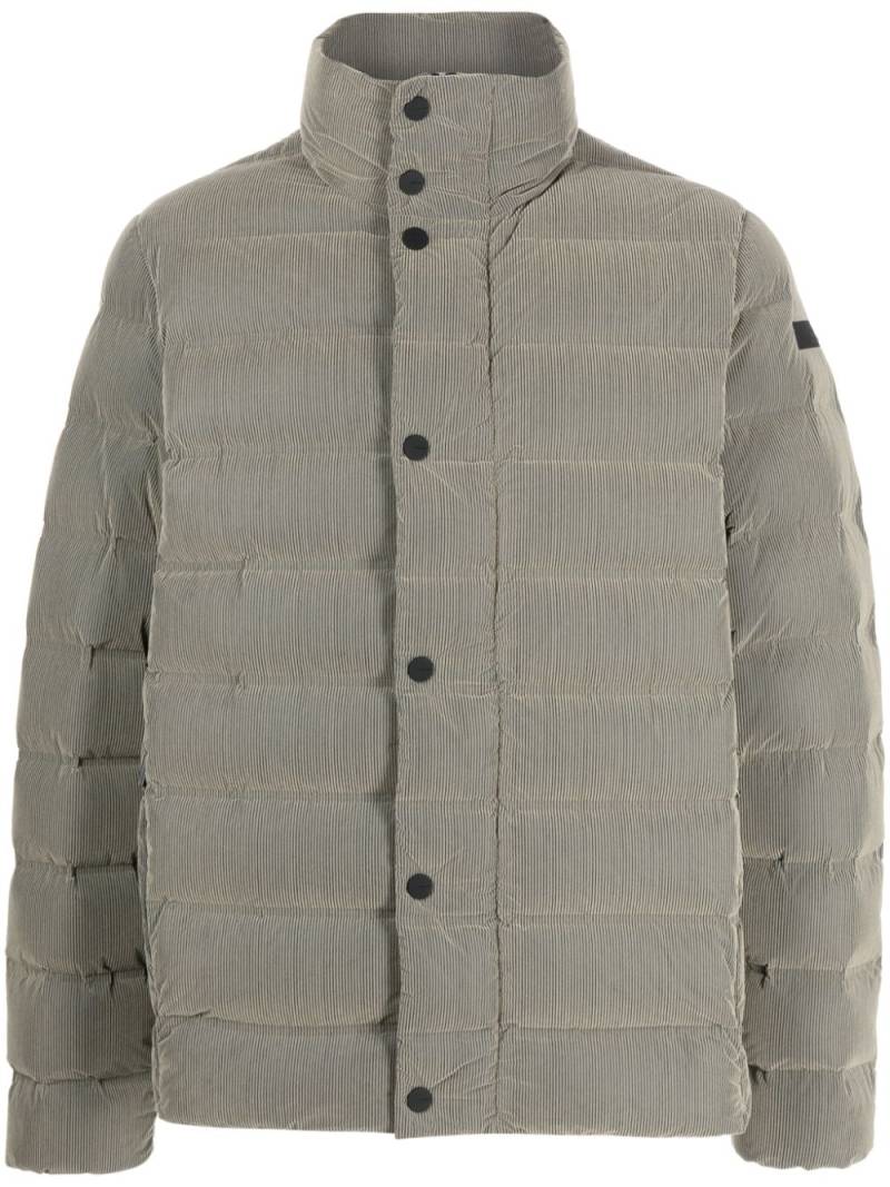 RRD logo-appliqué corduroy padded jacket - Green von RRD