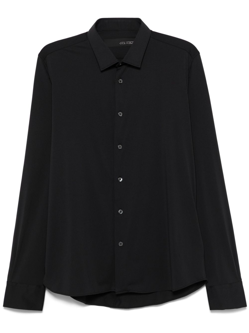 RRD oxford open-collar shirt - Black