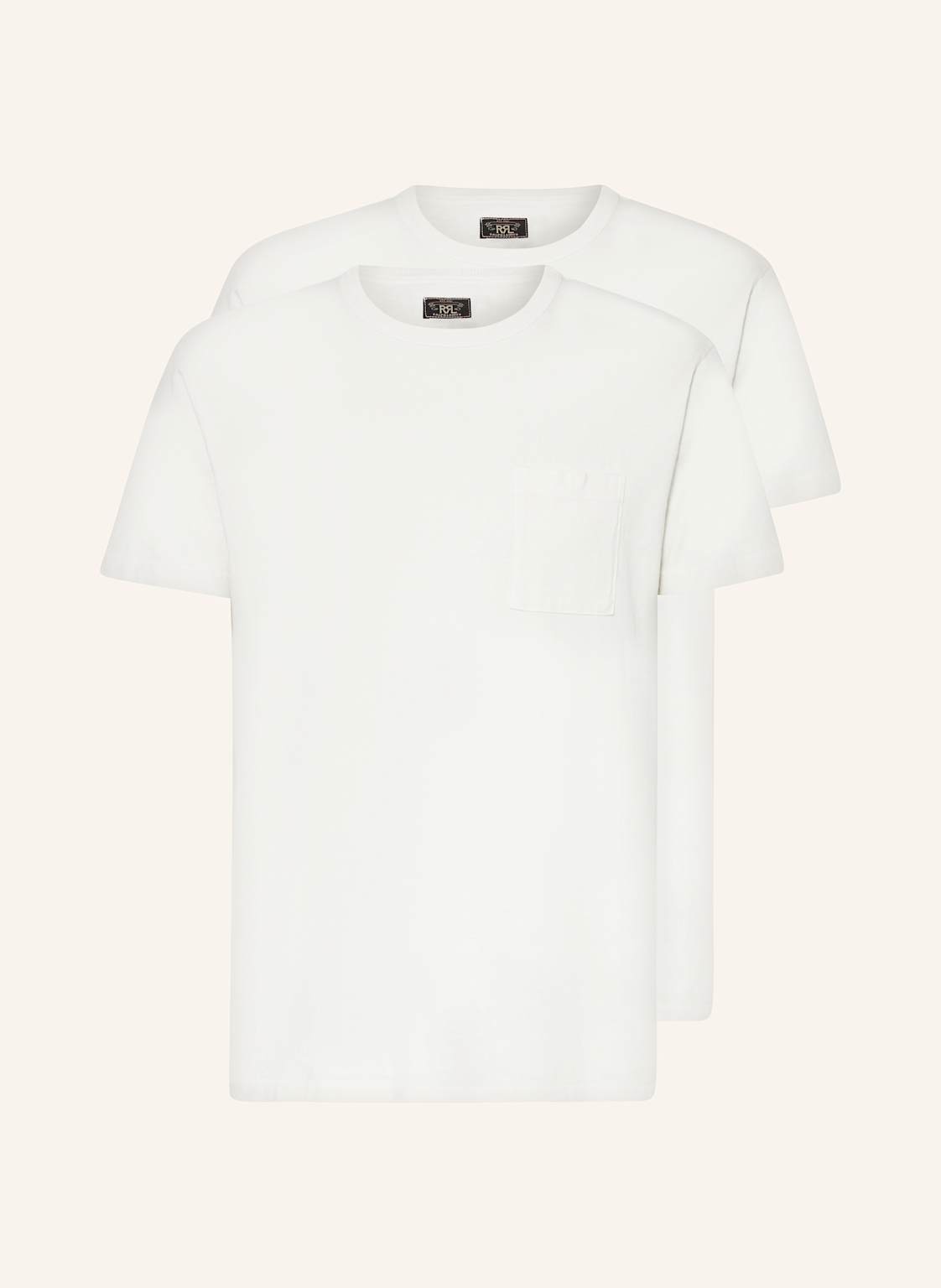 Rrl 2er-Pack T-Shirts weiss Rrl 2er-Pack T-Shirts weiss von RRL