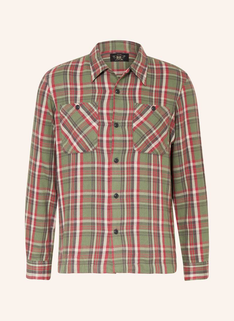 Rrl Flanellhemd Regular Fit rot von RRL