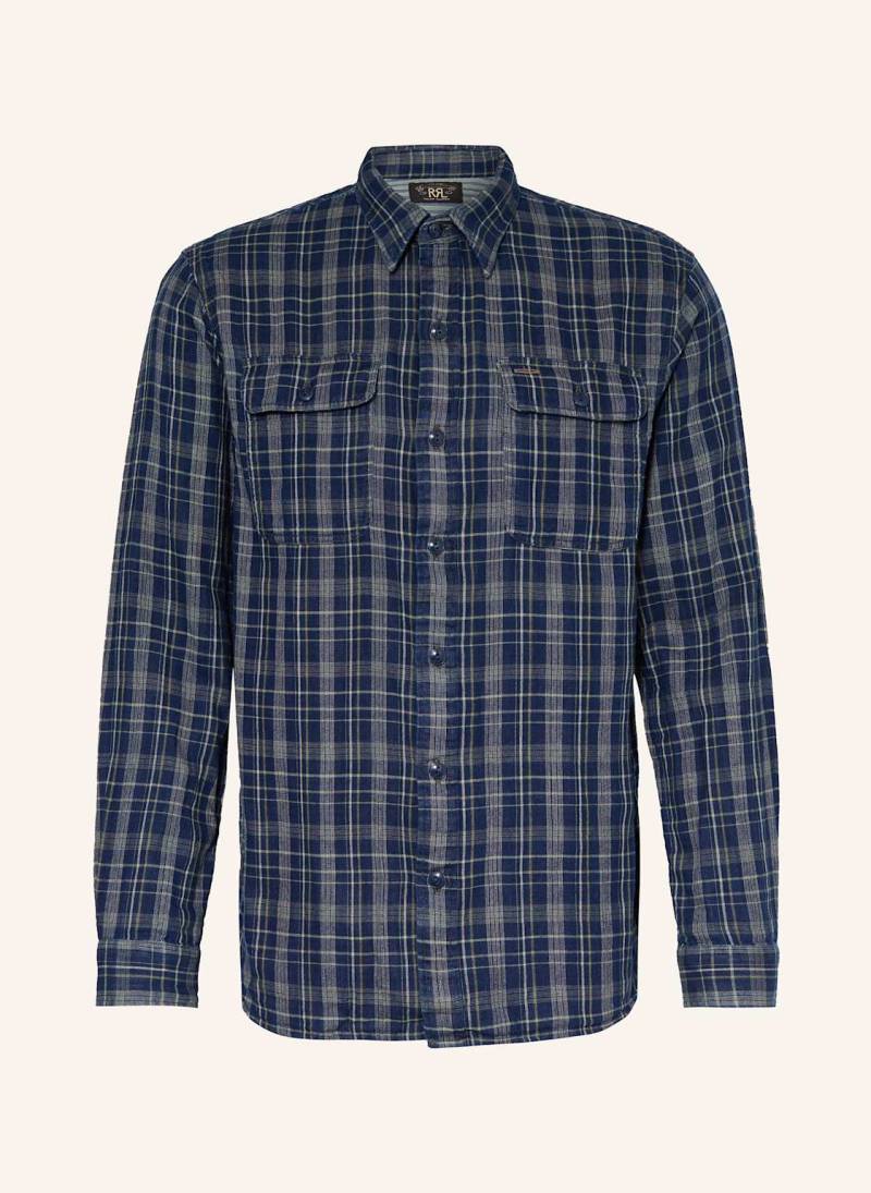 Rrl Hemd Regular Fit blau von RRL