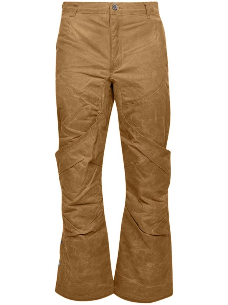 RRR123 Prayer wax-coated jeans - Neutrals von RRR123