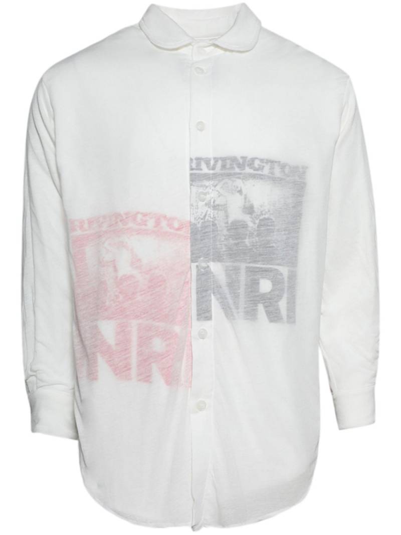 RRR123 Protestant shirt - White von RRR123