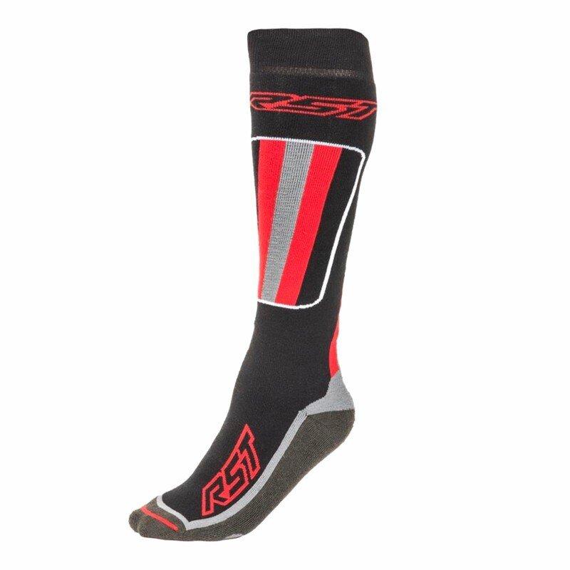 Motorrad-socken Tour Tech Herren Schwarz / Rot L von RST