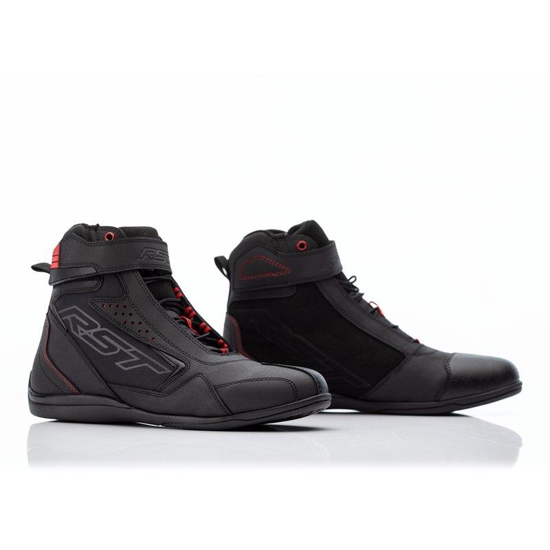 Motorradstiefel Frau Frontier Damen Schwarz / Rot 37 von RST