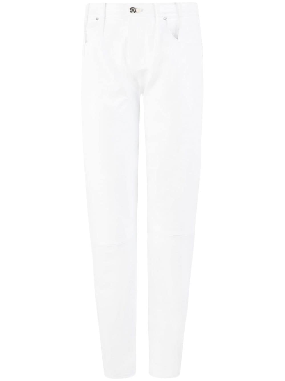 RTA Ele lambskin trousers - White von RTA