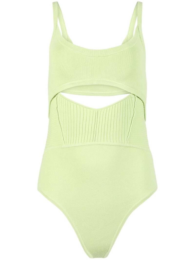 RTA Lucas tank-style bodysuit - Green von RTA