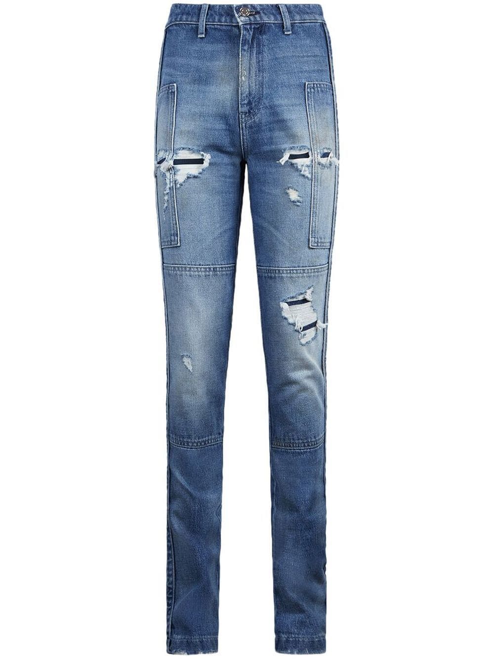 RTA Malka slim-fit jeans - Blue von RTA
