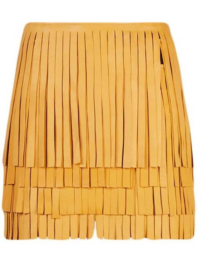 RTA Marcela mini skirt - Yellow von RTA