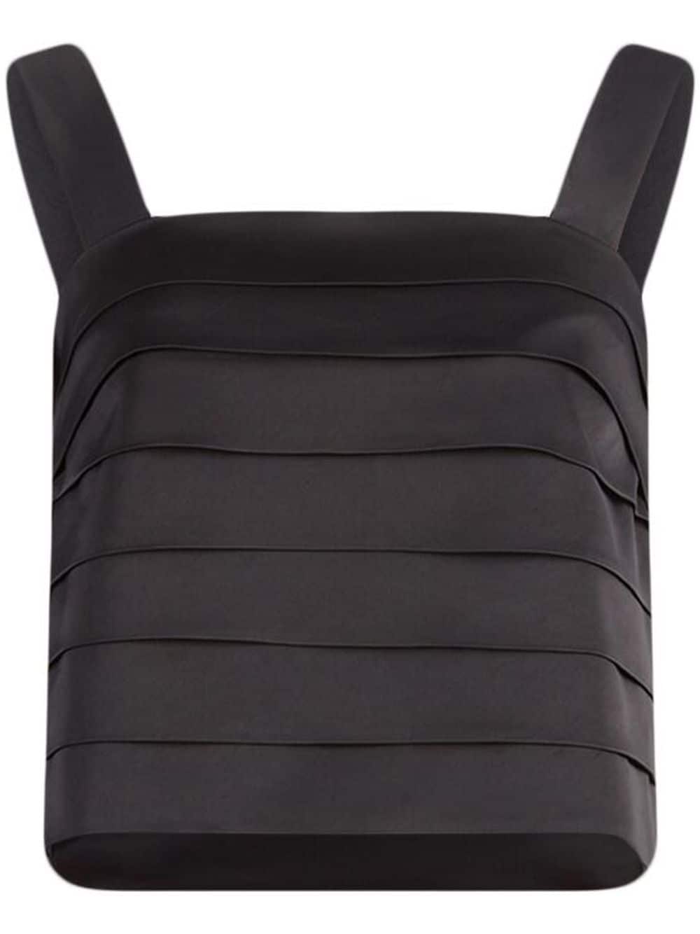 RTA Romana layered vest top - Black von RTA
