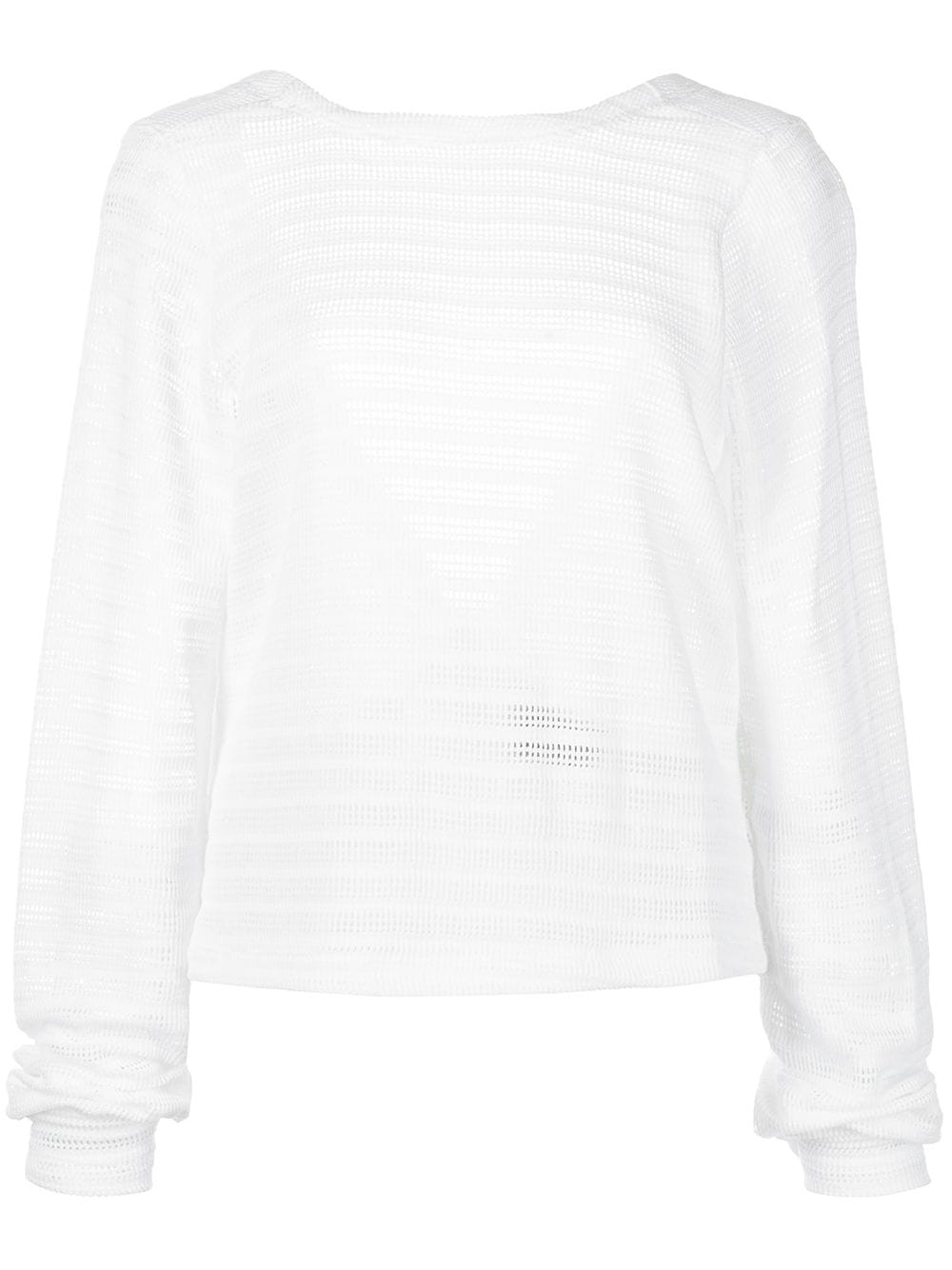 RTA Ruth knitted top - White von RTA