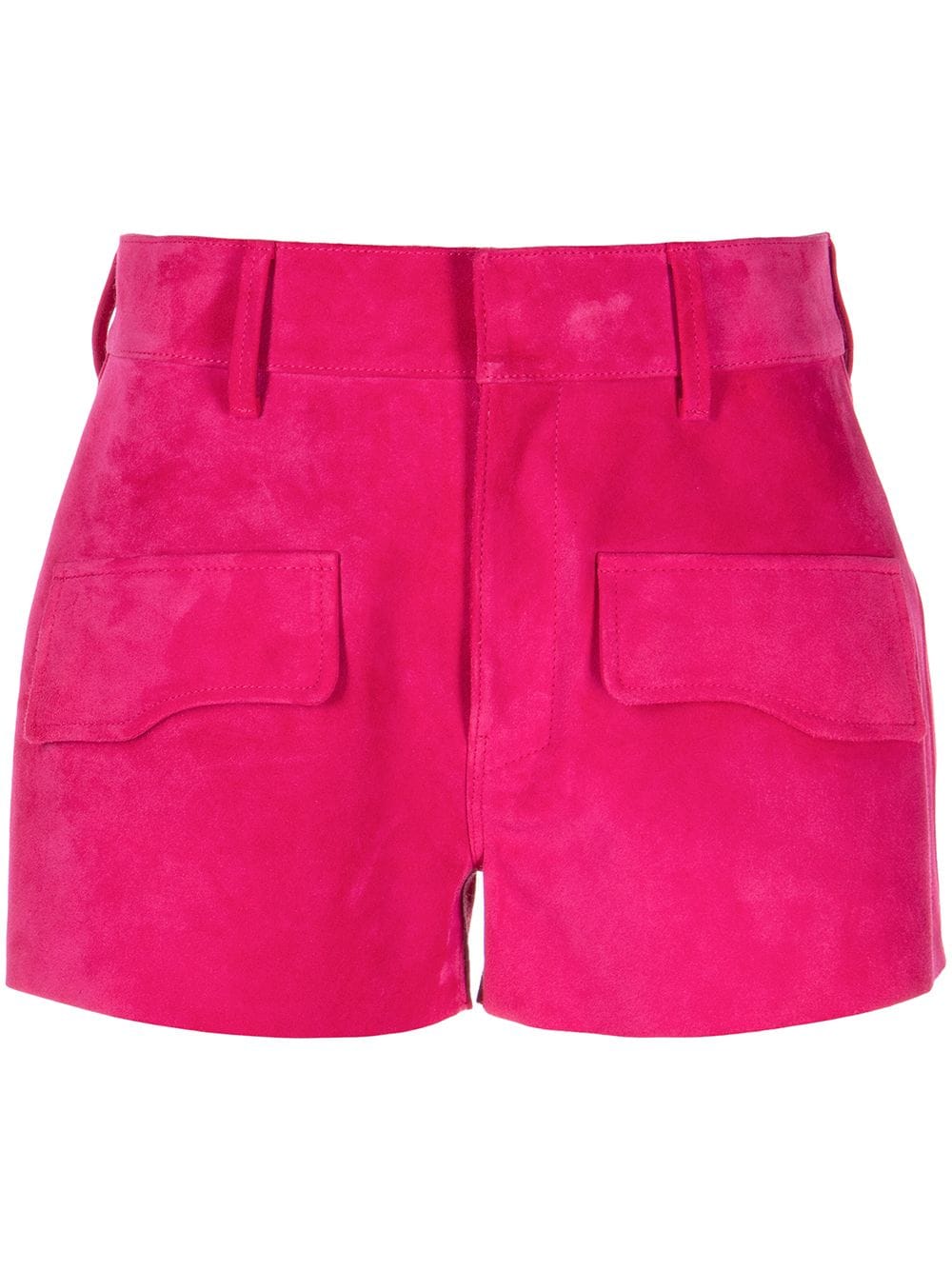 RTA Shane suede shorts - Pink von RTA