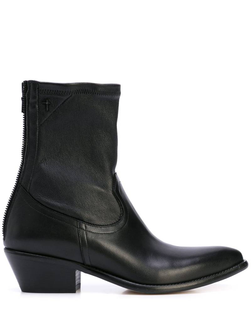 RTA ankle zipped boots - Black von RTA