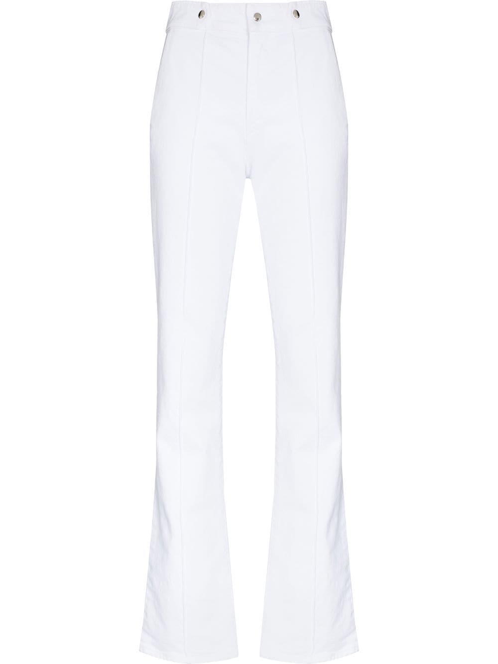 RTA straight-leg denim jeans - White von RTA