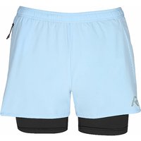 RUKKA Damen 2in1 Laufshort Makela hellblau | 40 von RUKKA