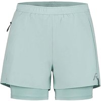 RUKKA Damen 2in1 Laufshort Makela mint | 34 von RUKKA